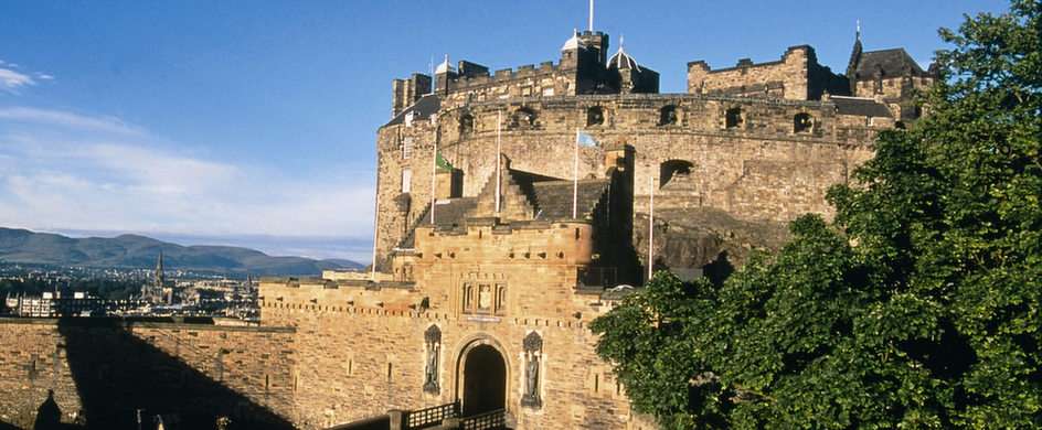Единбург-замък онлайн пъзел
