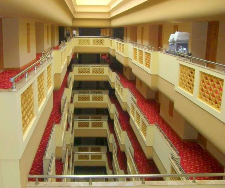 A szálloda belseje puzzle online fotóról