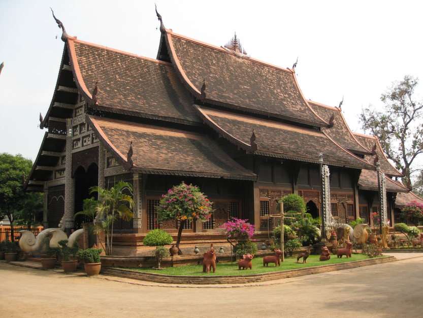 храм в Тайланд онлайн пъзел