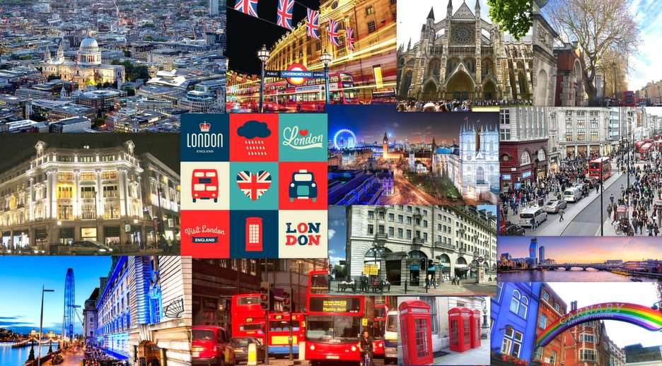 Κολάζ του Λονδίνου online παζλ