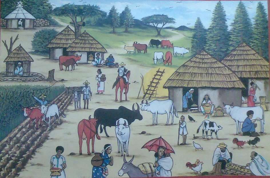 Ethiopian Village online puzzle