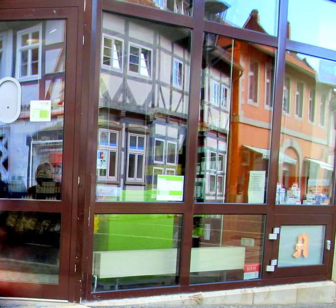 reflexió a kirakatokban puzzle online fotóról