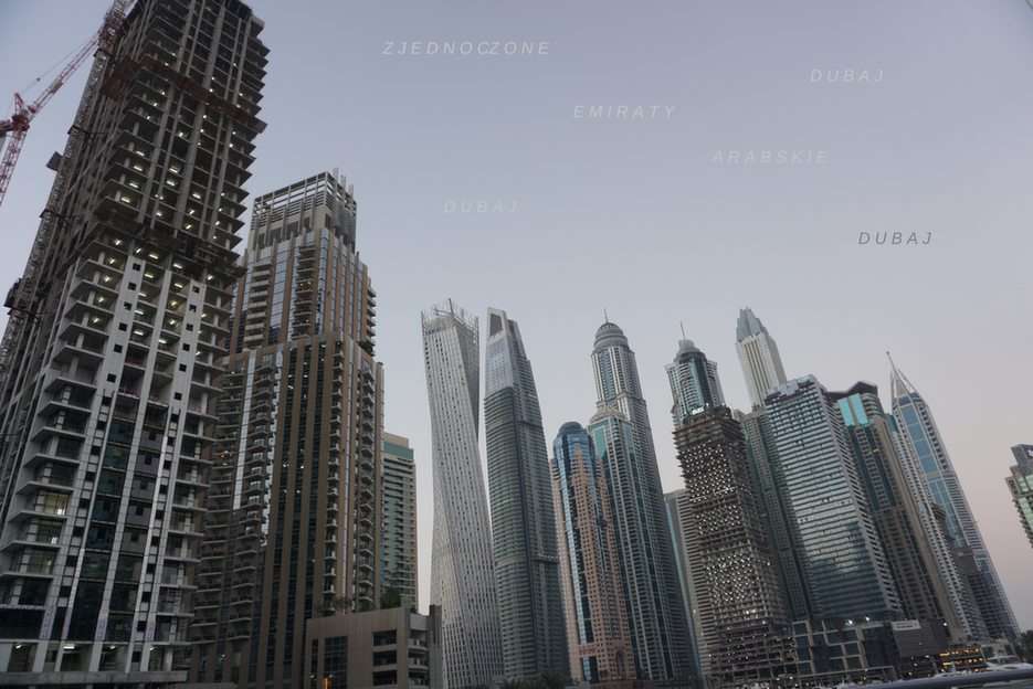 Dubai puzzle online da foto
