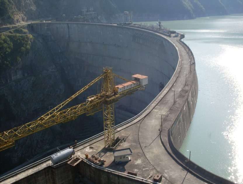 Iran - dam 1 puzzle online from photo