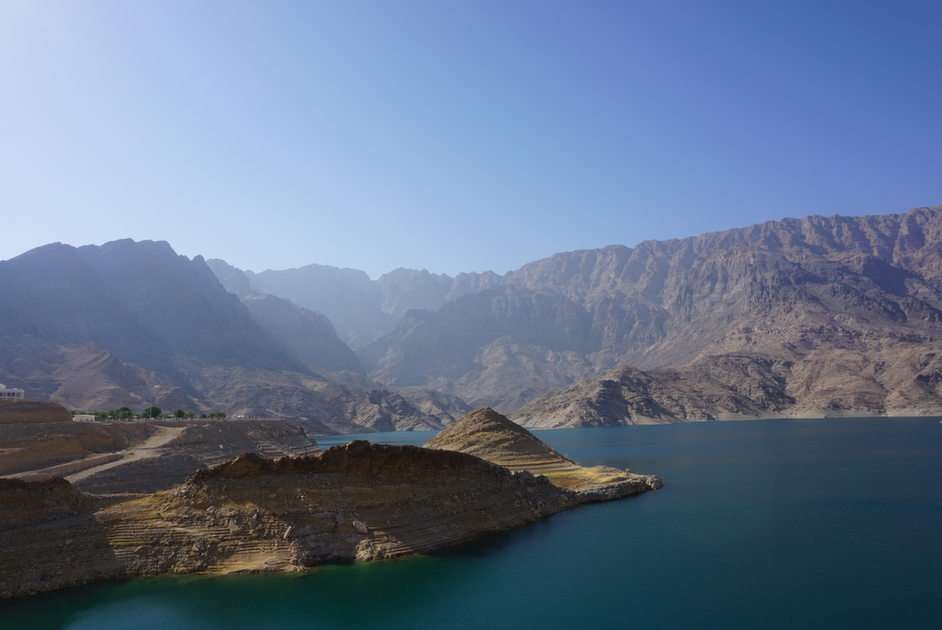 Munții din Oman puzzle online din fotografie
