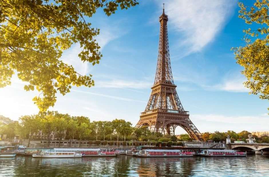 Eiffelturm Online-Puzzle