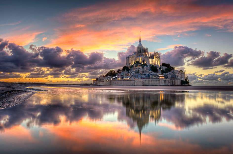 Mont Saint Michel online puzzle