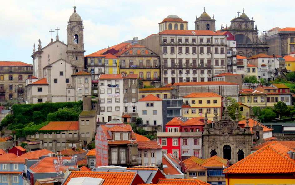 architektura Porto / Portugalsko / online puzzle
