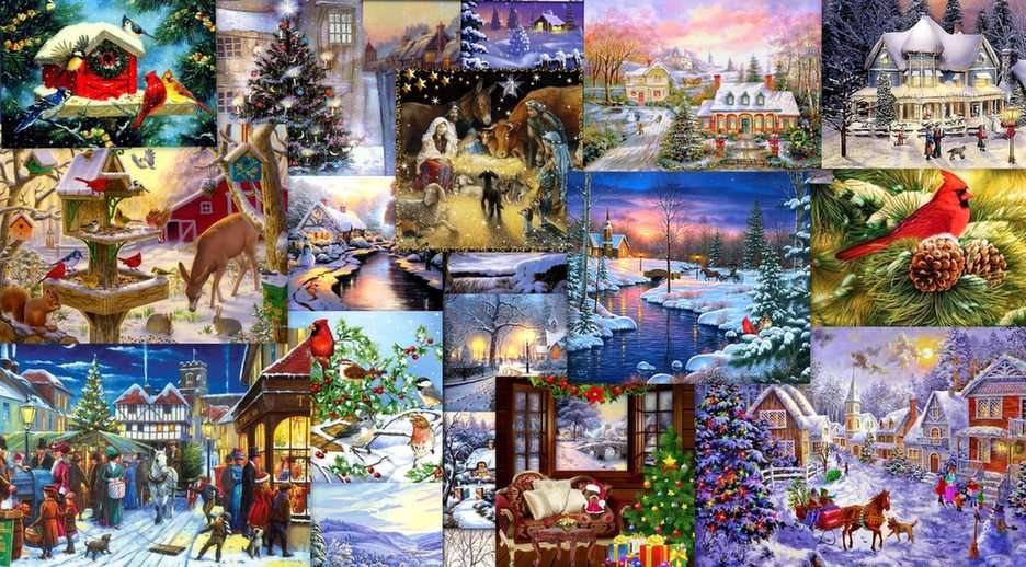 Fabulous holidays puzzle online from photo