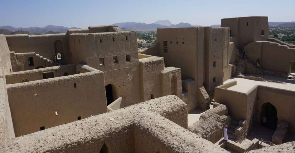 Fort Bahla puzzle online a partir de fotografia