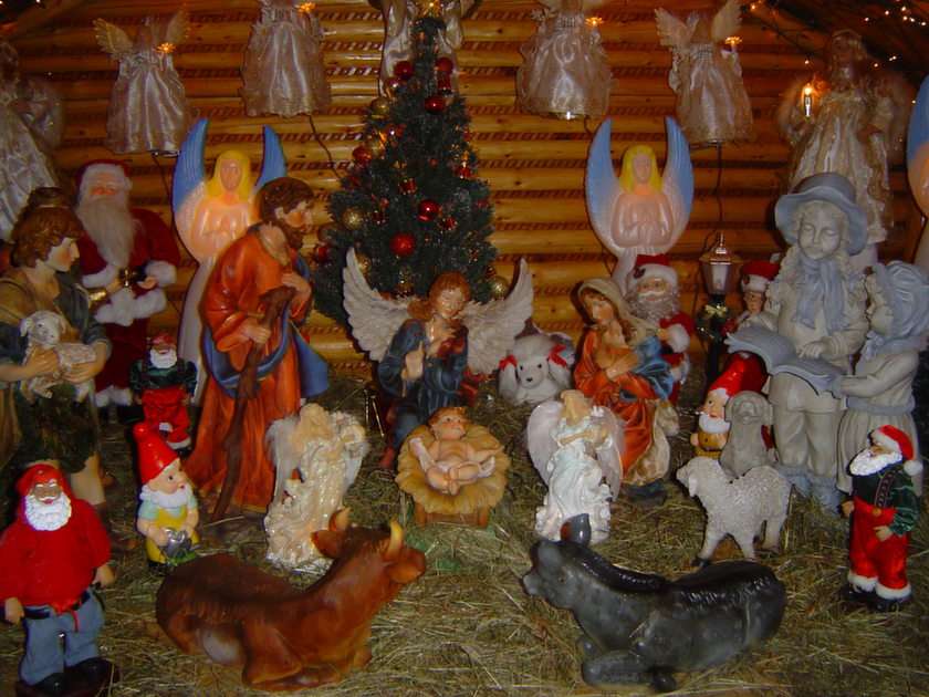 in the nativity scene online puzzle