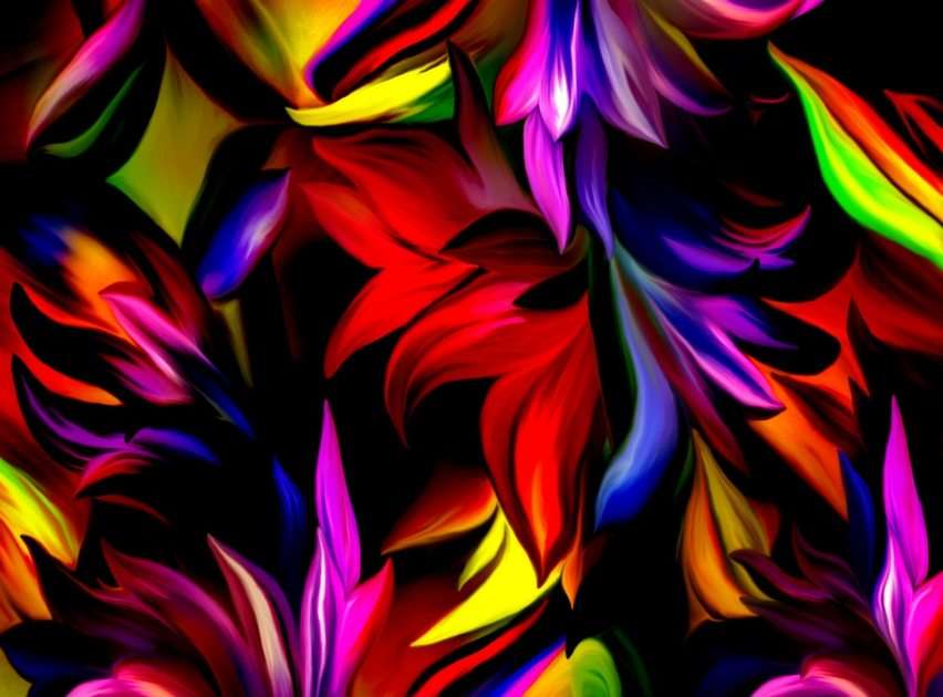 Abstraction puzzle online from photo