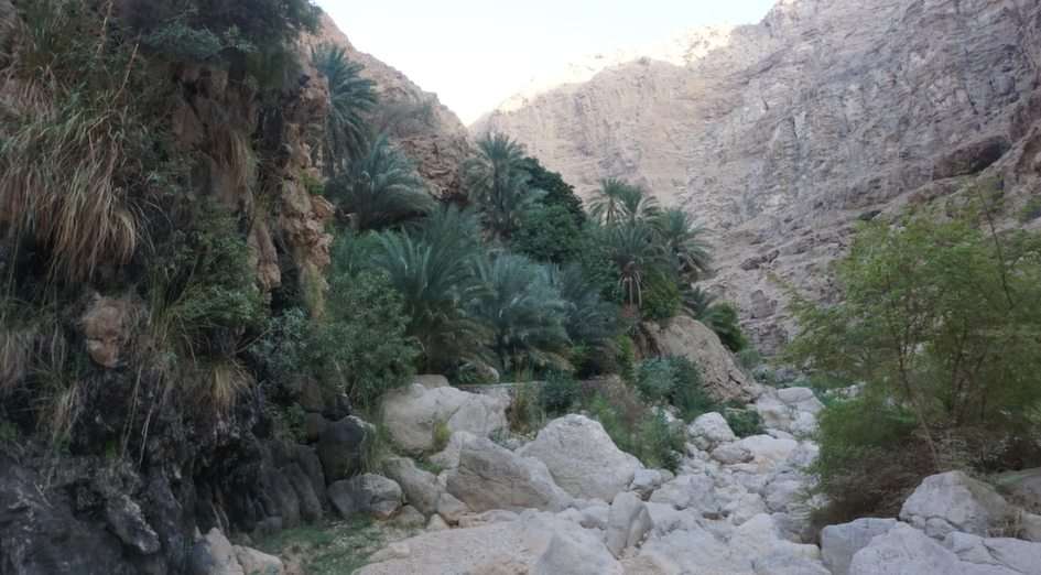 Montagnes à Oman puzzle en ligne à partir d'une photo