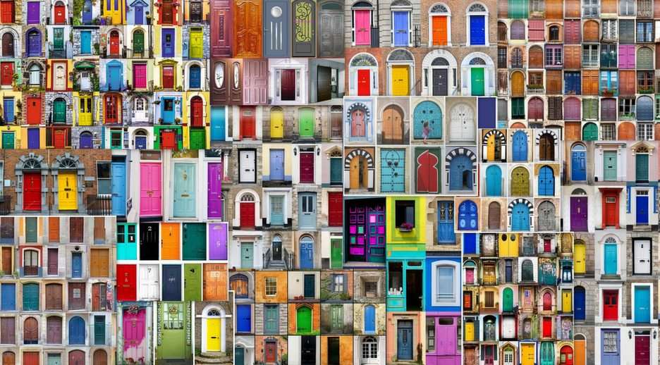 Ramen en deuren puzzel online van foto
