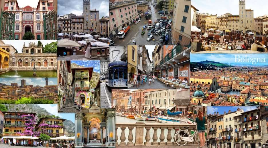 Italien - Bologna pussel online från foto