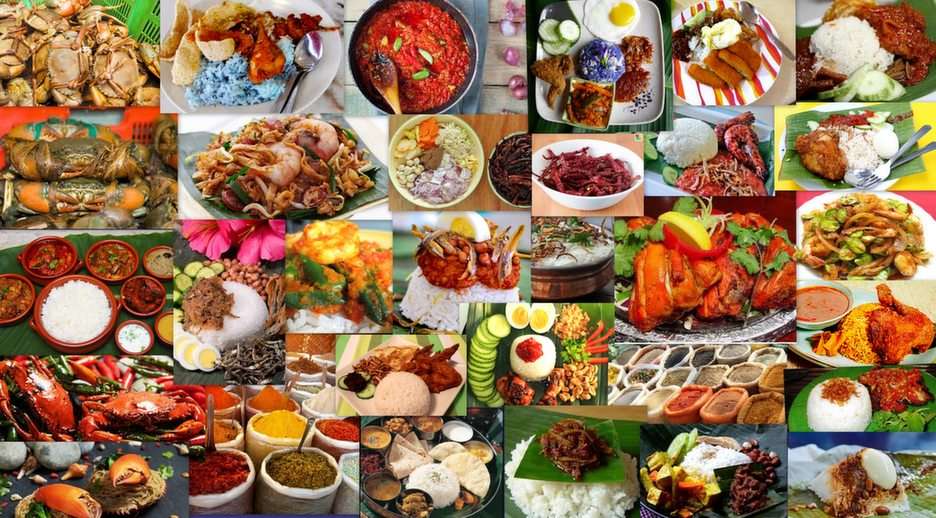 Egzotika az ételekben puzzle online fotóról