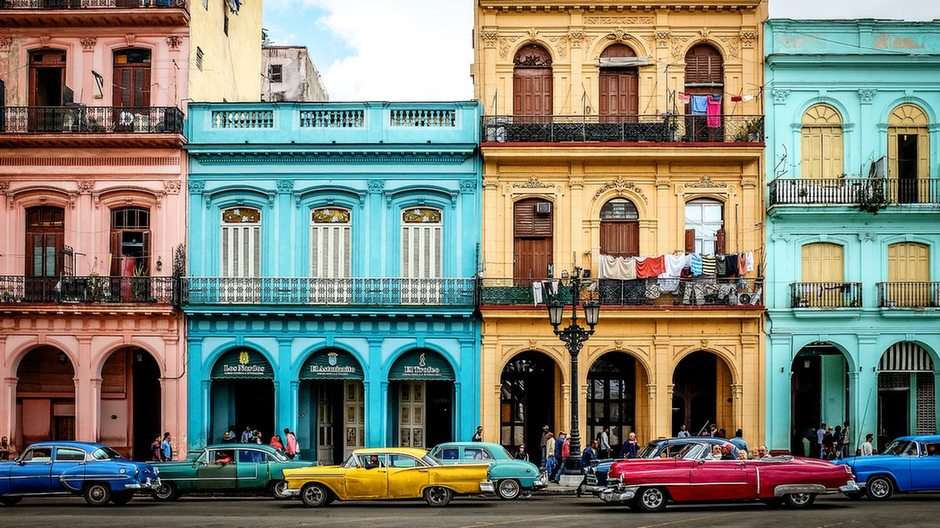 Havanna Häuser Online-Puzzle