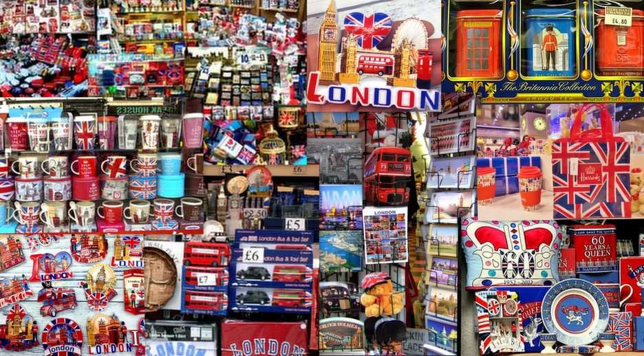 London souvenirs puzzle