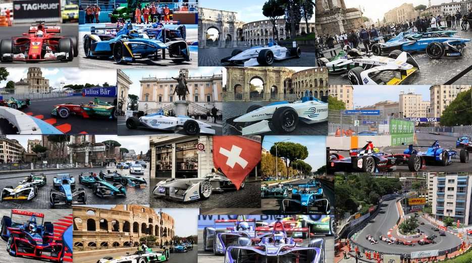 Rome Formule 1 puzzle en ligne