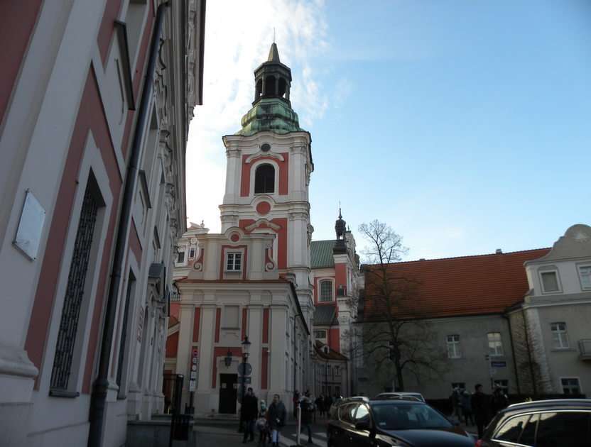 Poznań - Cour libre de la mairie puzzle en ligne à partir d'une photo