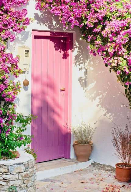 ροζ πόρτα online παζλ
