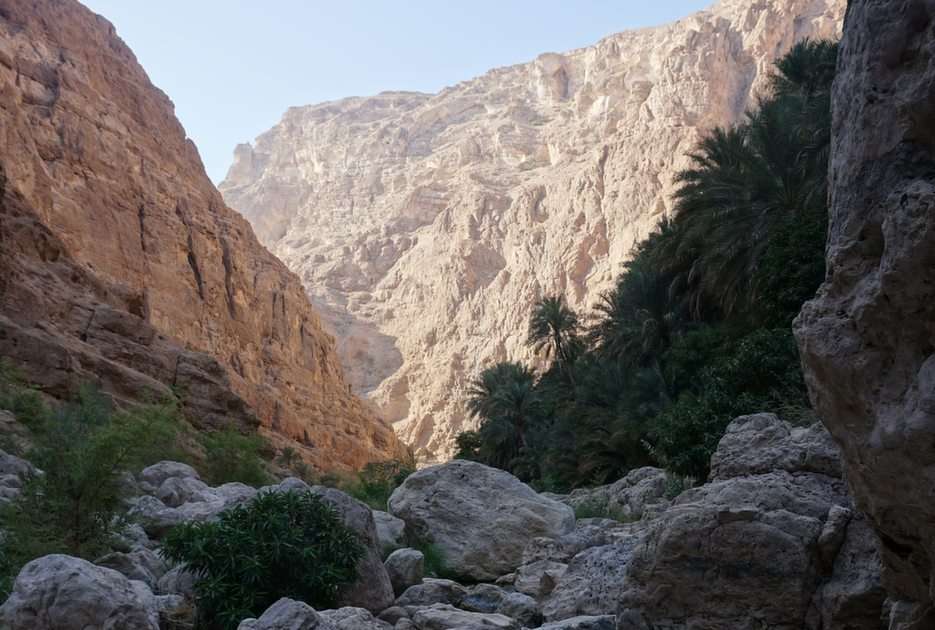 Montagnes à Oman puzzle en ligne