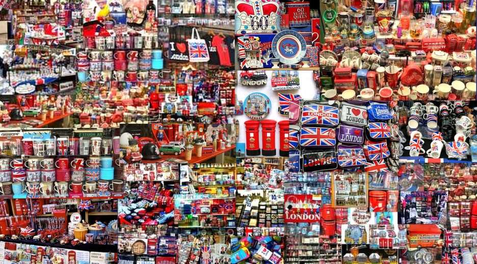 souvenirs uit Londen online puzzel