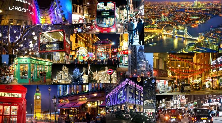 London at night online puzzle