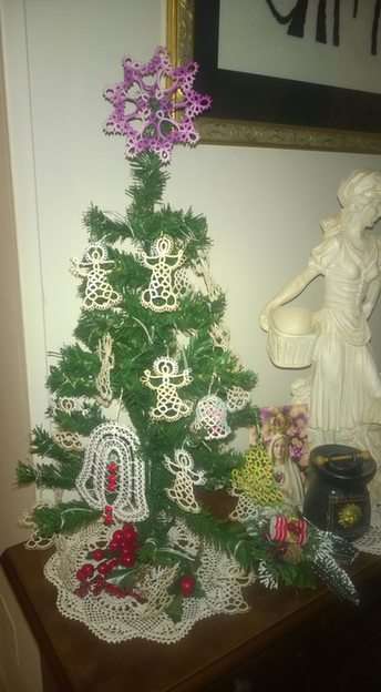 χριστουγεννιάτικο δέντρο με καθυστέρηση online παζλ