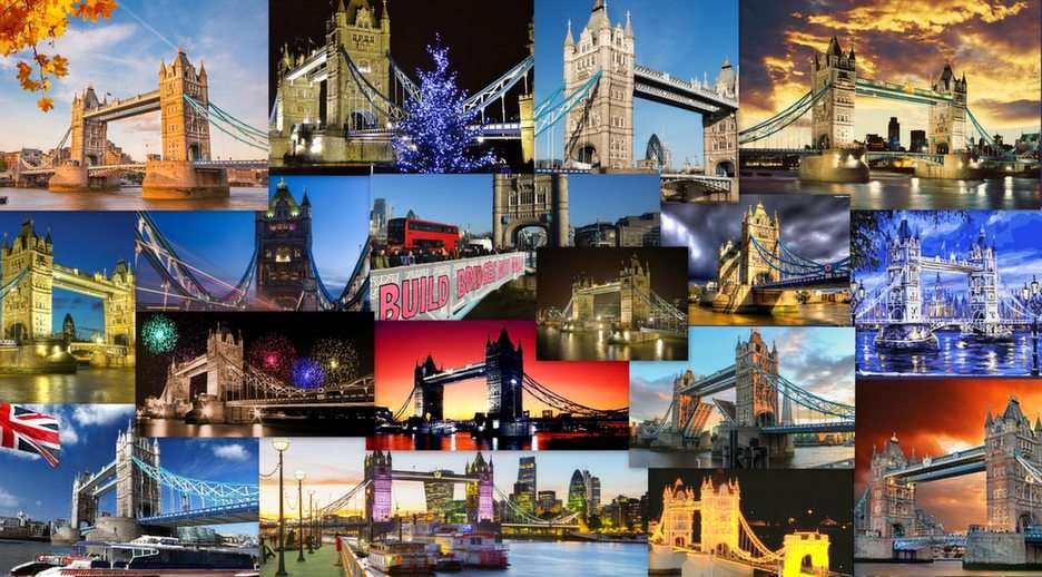 London-tower bridge puzzle online