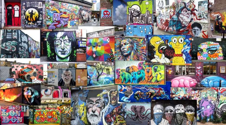 Londres-murales rompecabezas en línea