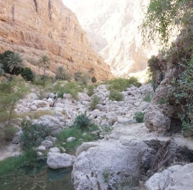 Berg i Oman Pussel online