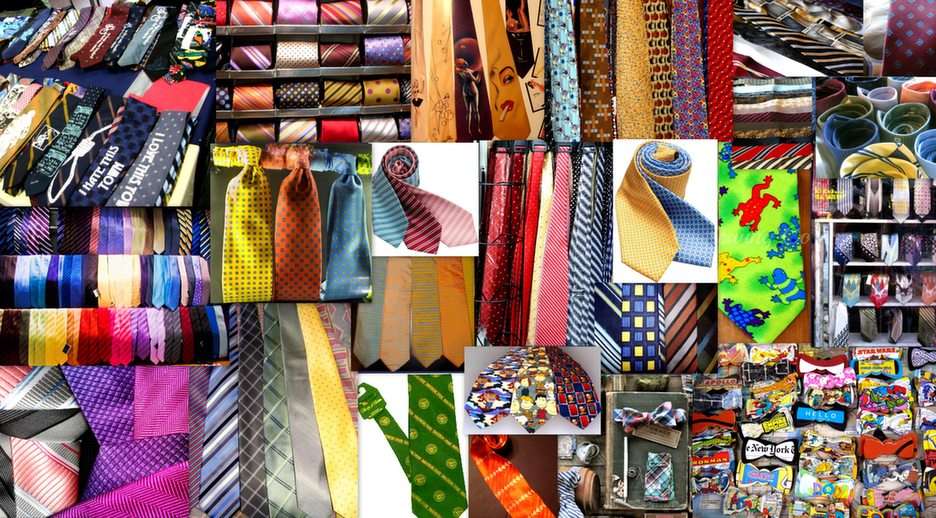 nyakkendők és csokornyakkendők online puzzle