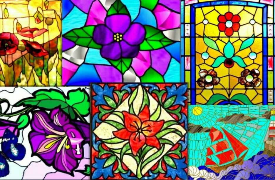 Stained glass windows online puzzle