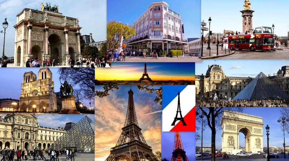 Paris pussel online från foto