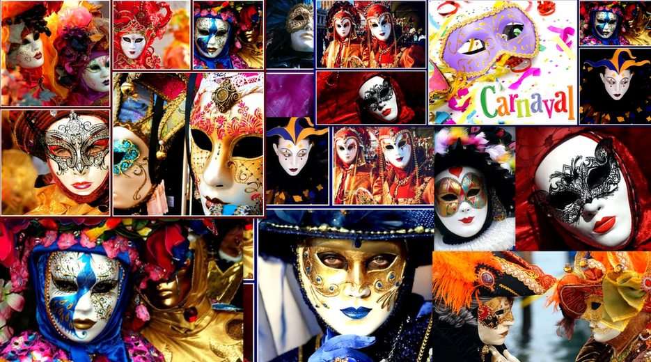Carnaval van Venetië online puzzel