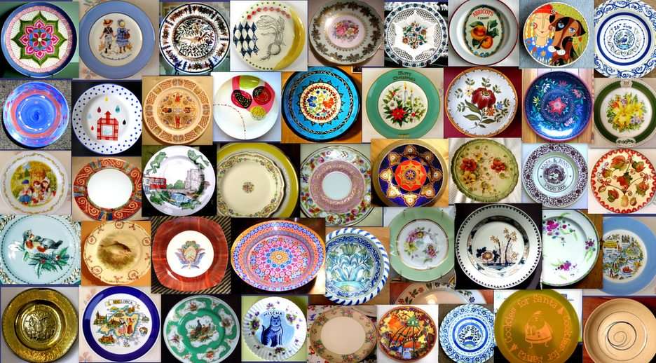 vintage plates online puzzle