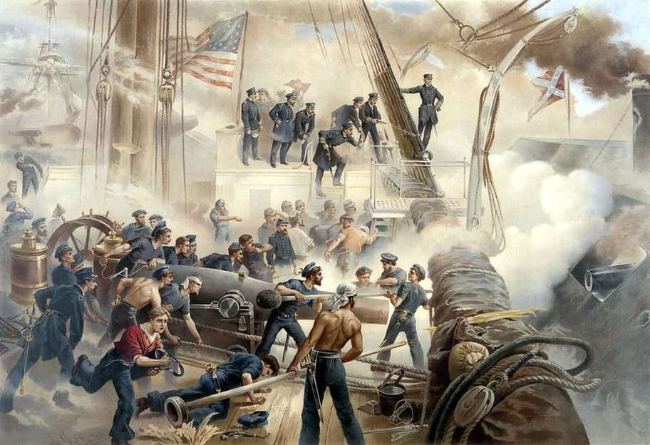 Batalla naval rompecabezas de la foto