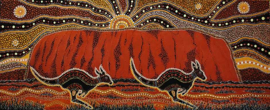 Uluru puzzle online from photo