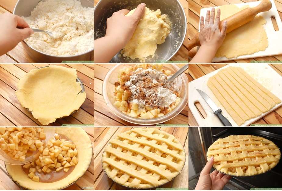 Apple Pie puzzle online from photo