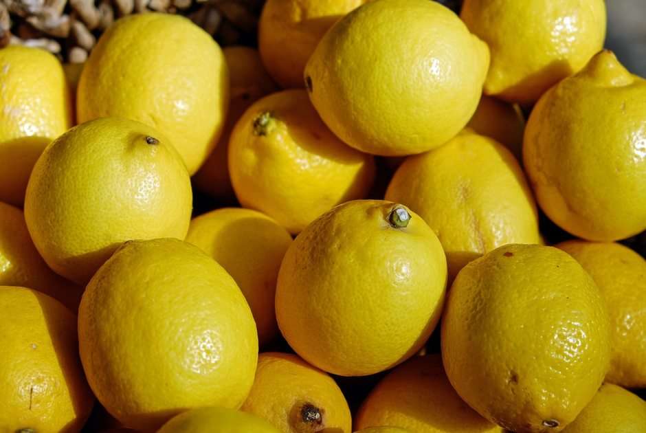 papaver citron pussel online från foto