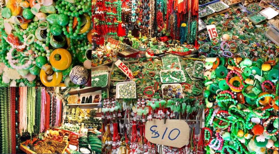 Jewelry from stalls in Camden Town online puzzle