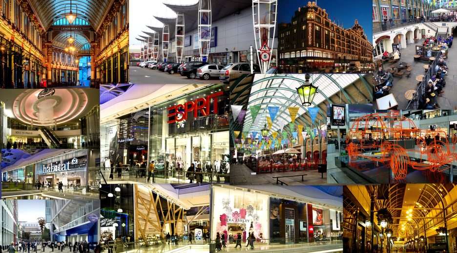 London-shopping malls online puzzle