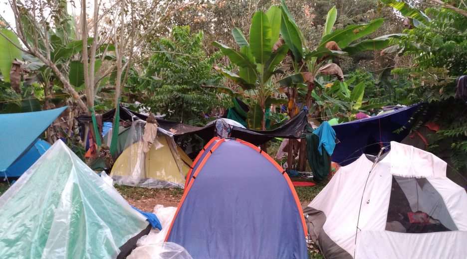 Коста Рика - лагер "йога" онлайн пъзел от снимка