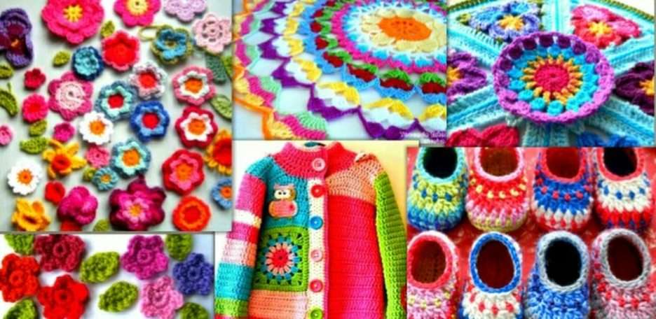 Плетене на една кука ръкоделие онлайн пъзел от снимка