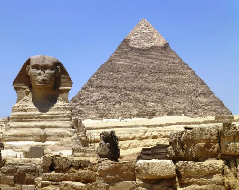 Forntida Egypten Lätt pussel online från foto
