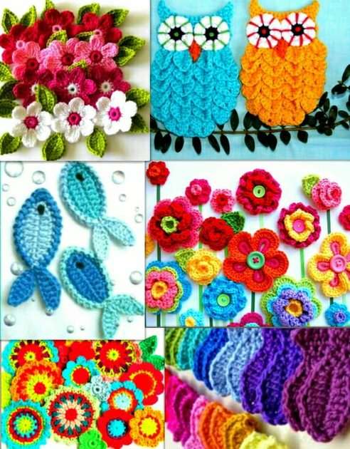 Crochet needlework online puzzle