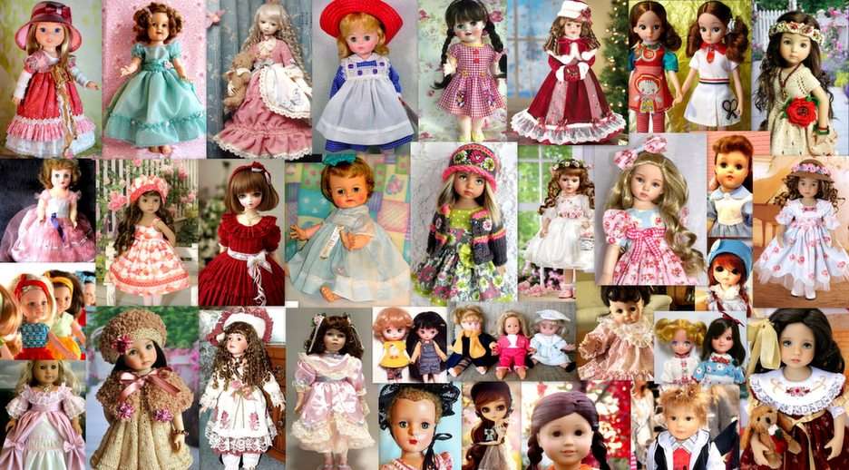 dolls puzzle online from photo