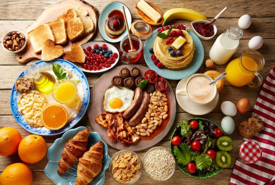 Frühstück pussel online från foto