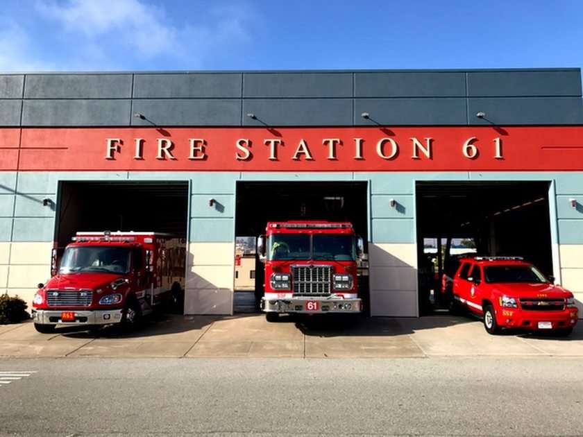Fire Station puzzle online from photo
